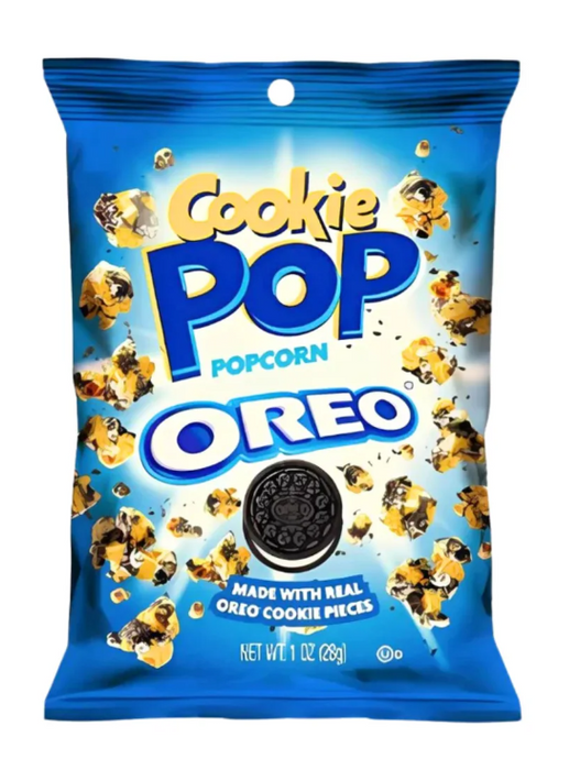 Candy Pop Popcorn Oreo 28g – Süßes Popcorn mit Oreo-Keksstücken