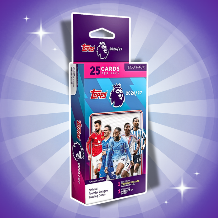 Topps Flagship Premier League Trading Cards 2026/2027 ECO Pack – 25 Karten mit exklusiven Sonderkarten