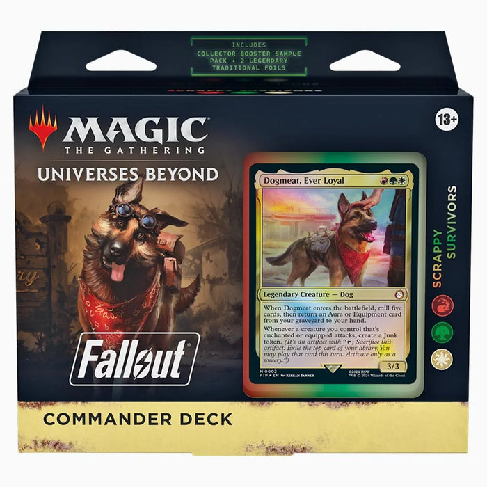 Magic: The Gathering – Fallout Commander Deck Display (4 Decks) – Englisch
