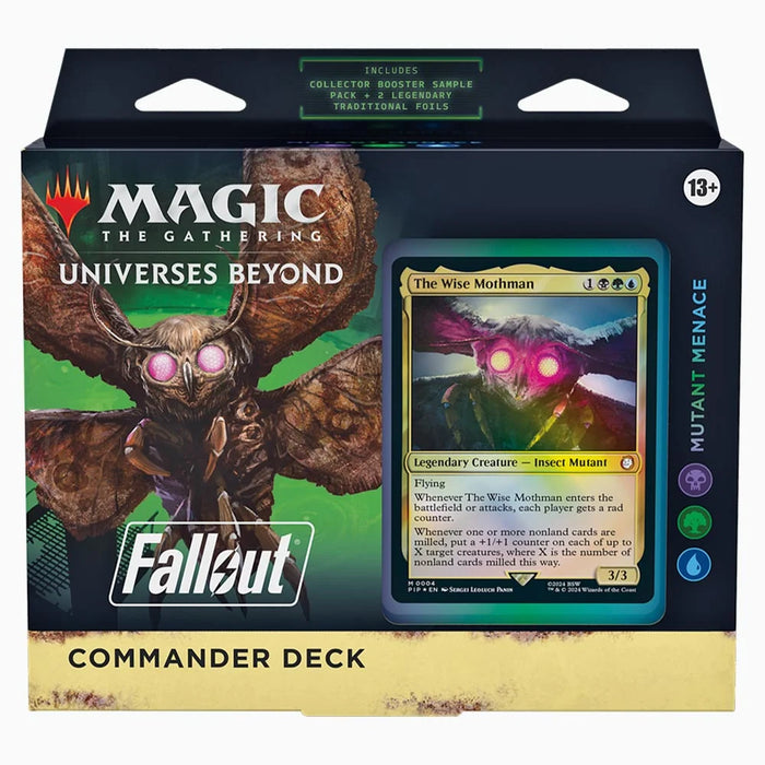 Magic: The Gathering – Fallout Commander Deck Display (4 Decks) – Englisch