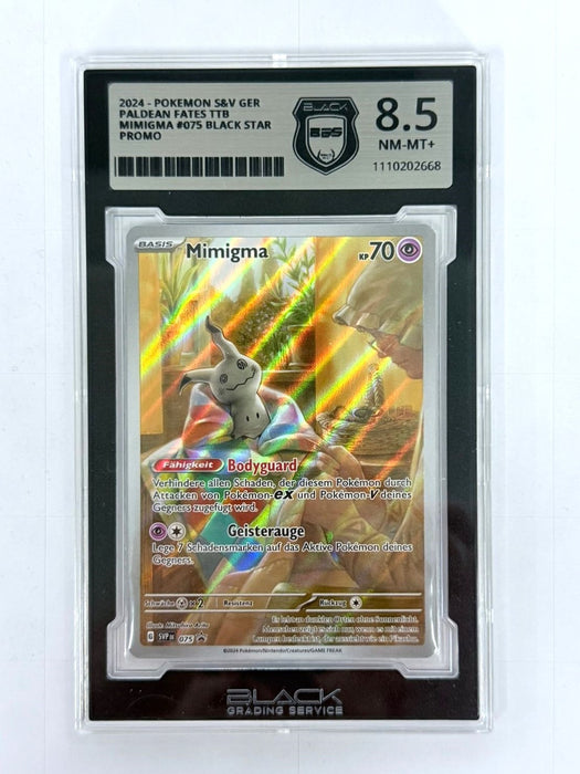 Mimigma SVP 075 – Black Star Promos BGS 8,5 NM-MT+ Near Mint Deutsch
