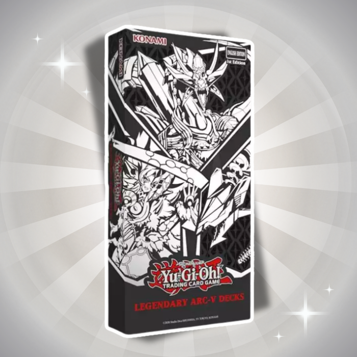 Yu-Gi-Oh! Legendary Arc-V Decks Box Englisch – 3 spielbereite Decks