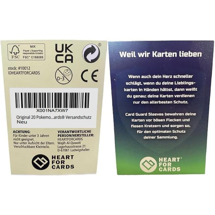 Pokémon Holo-Karten Set – 20 Original deutsche Glitzerkarten aus aktuellen Sets – Perfektes Geschenk für Fans & Sammler