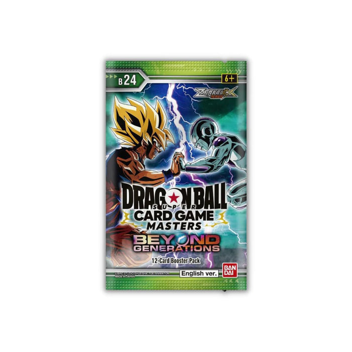 Dragon Ball Super TCG – Masters: Zenkai Series EX Set 07 „Beyond Generations“ Display – 24 Booster (Englisch)
