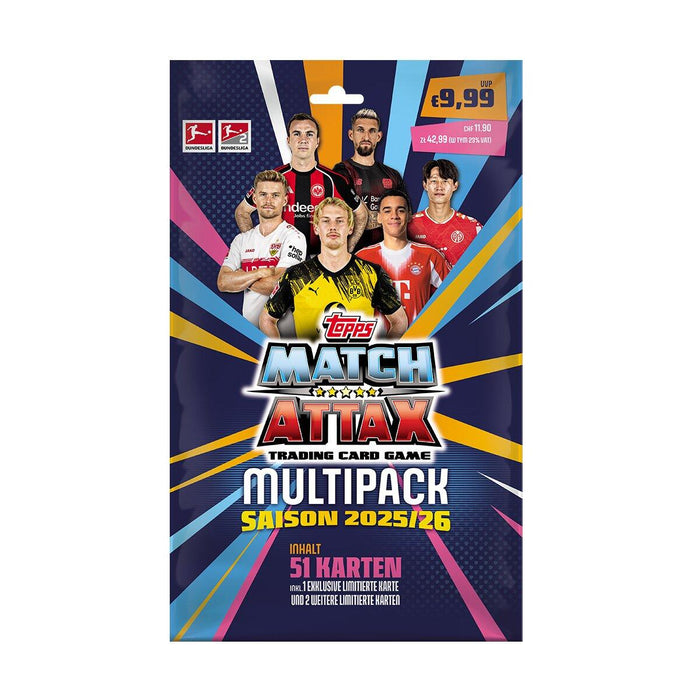 Topps Match Attax Bundesliga 2025/26 - 1 Multipack