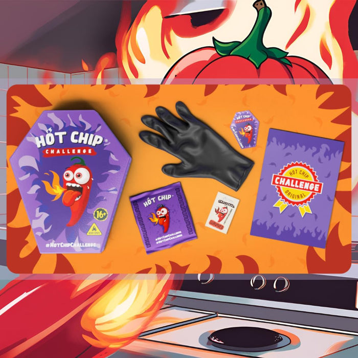 HOT-CHIP-Herausforderung – Der ultimative würzige Snack! 67 g reine Würzige für Tapfere – perfekt für Herausforderungen und Partys