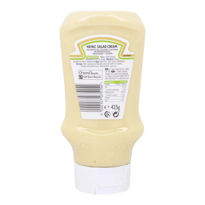 Heinz Salad Cream Original 425 g – Original britische Salatcreme