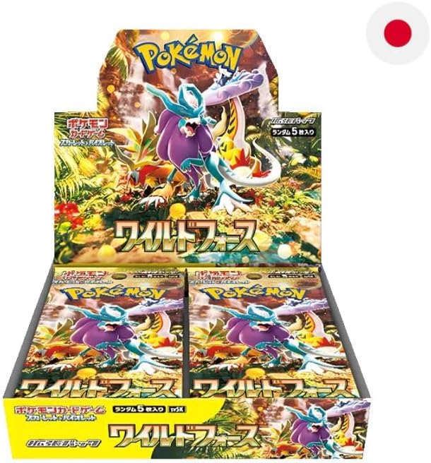 Pokémon WILD Force Display sv5K – Japanisch