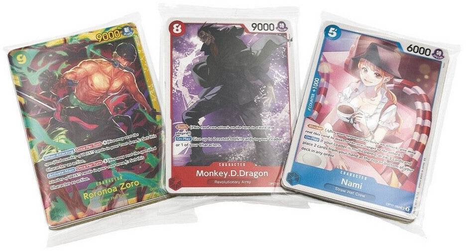 One Piece Sammelkartenspiel – Let’s Play Deck Set mit Sammelkarten EN+ Heartforcards Versandschutz