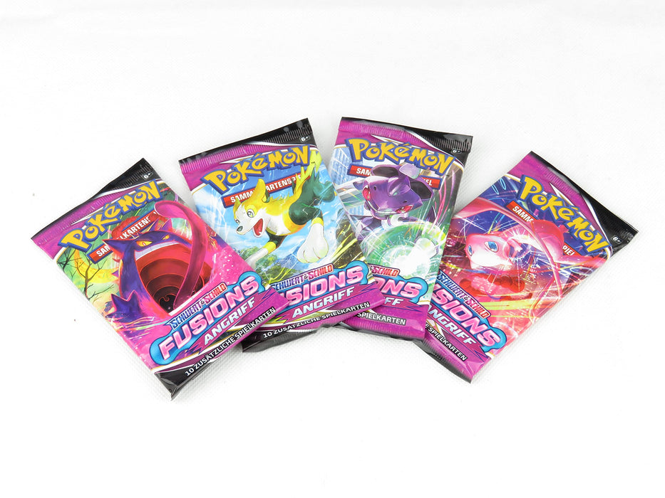 Pokemon Schwert & Schild Fusionsangriff 4 Booster - Deutsch