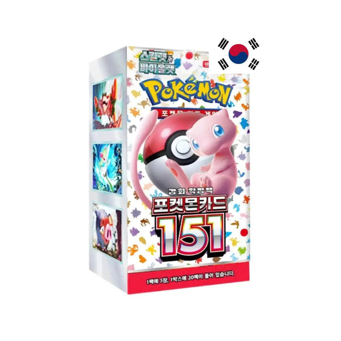 Pokémon 151 Display SV2a Koreanisch – 20 Boosterpacks mit je 7 Karten – Neu & OVP – Original aus Korea