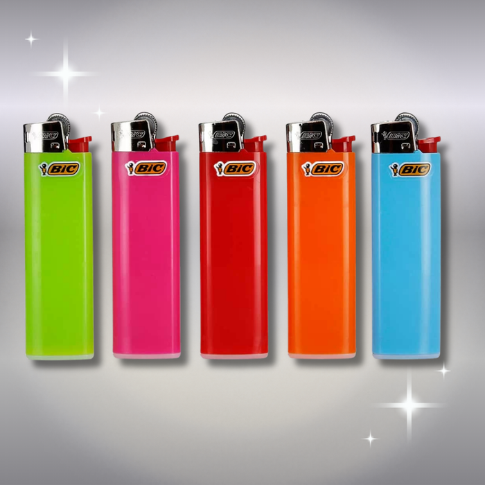 BIC Feuerzeuge – 5er Set Einwegfeuerzeuge | Verschiedene Farben