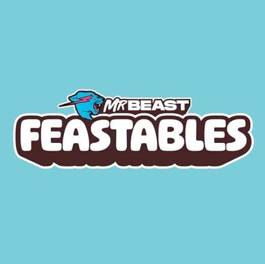 Mr Beast Feastables Schokoladenriegel | 4er-Pack: Peanut Butter, Milk Chocolate, Milk Crunch & Almond | 4 x 60g | Hochwertige Zutaten & unwiderstehlicher Geschmack