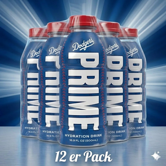 Prime Hydration LA Dodgers 500ml – Elektrolytgetränk mit fruchtigem Geschmack – Limited Edition