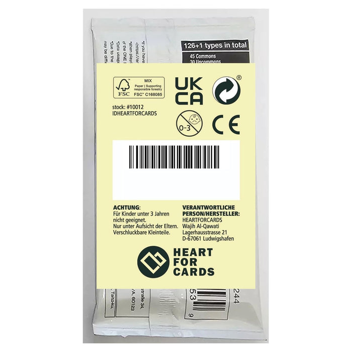 4er Booster Set – 2× Black Bolt & 2× White Flare [Koreanisch] | Scarlet & Violet SV10.5 | Mit Heartforcards® Versandschutz | Unova Special Mini-Bundle