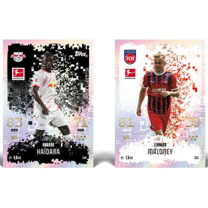 TOPPS Bundesliga Match Attax 24/25 – Starterpack mit 17 Karten, Sammelmappe, Magazin & Spielfeld