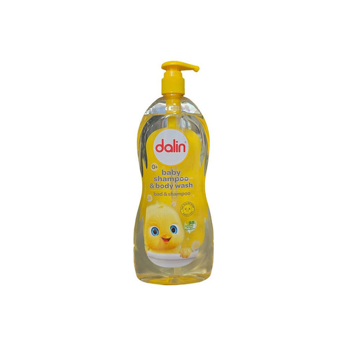 Dalin Baby Shampoo & Body Wash – Mildes 2-in-1 Baby Shampoo und Körperwäsche 500 ml