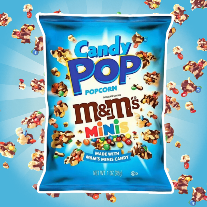 Candy Pop Popcorn M&M’s Minis – 3er Pack – 3×28 g