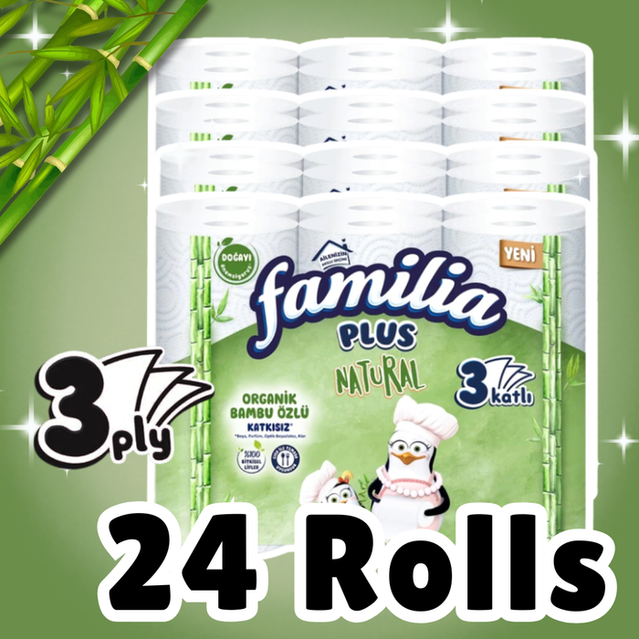 24x Familia Natural HAVLU Küchenpapier 3-lagig