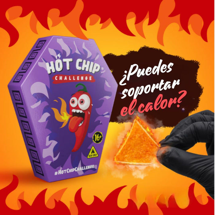 HOT-CHIP-Herausforderung – Der ultimative würzige Snack! 67 g reine Würzige für Tapfere – perfekt für Herausforderungen und Partys