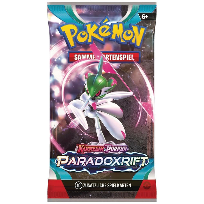 Paradox Rift Pokémon Karmesin & Purpur | Display mit 18 Booster Packs | 180 Karten | Deutsch