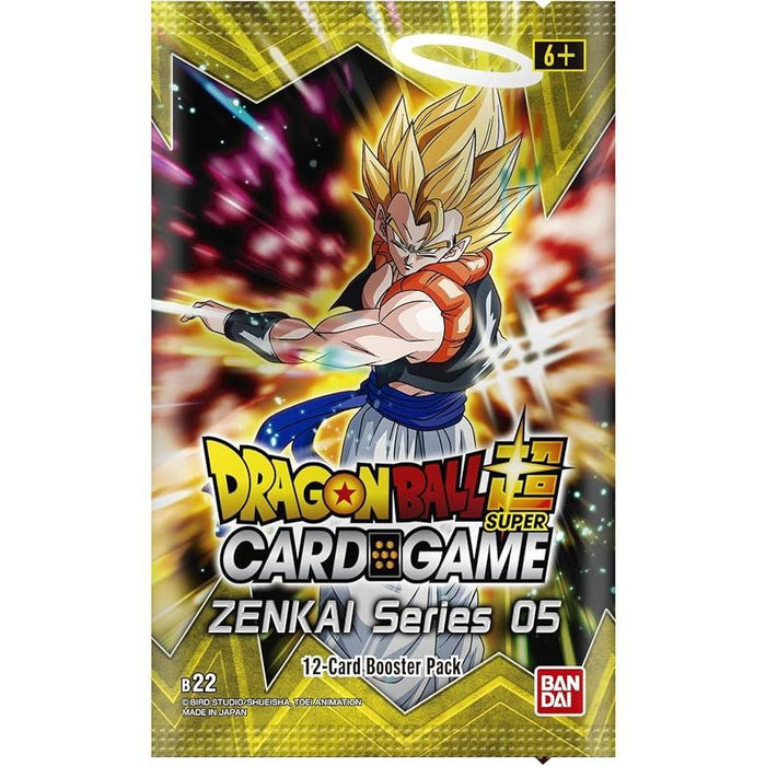 Dragon Ball Super TCG: Zenkai Series 05 „Critical Blow“ Booster Box [BT22] | 24 Packs | Offizielle TCG Edition | + Heartforcards® Versandschutz