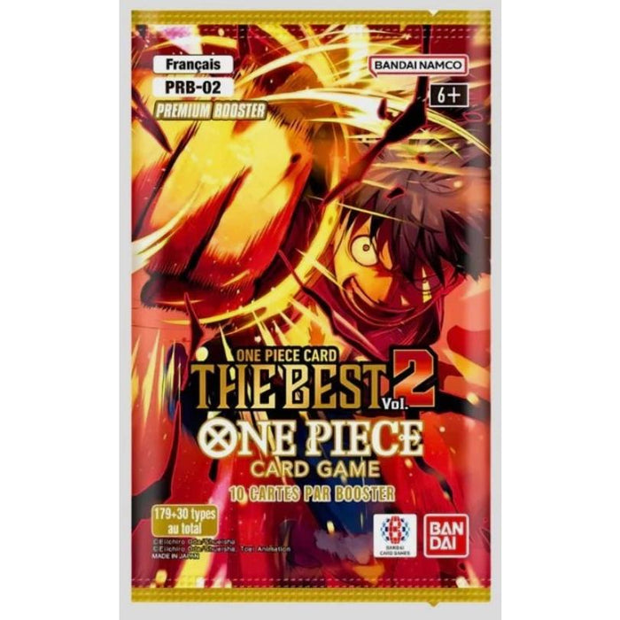 1x Boosters One Piece Card Game – PRB-02 The Best 2 (Englisch)  + Heartforcards® Versand­schutz