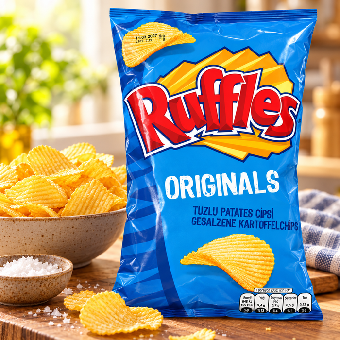 Ruffles Originals 10er-Vorratskarton – 10 × 150 g