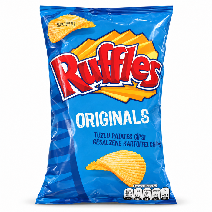 Ruffles Originals 10er-Vorratskarton – 10 × 150 g