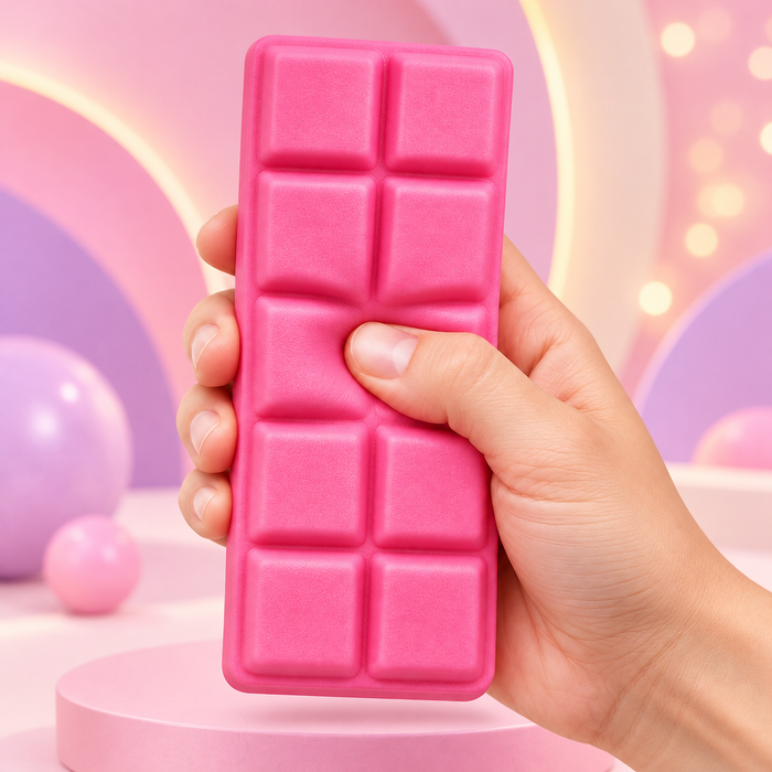 Schokoladentafel Squishy – Weiches Squeeze-Spielzeug zum Drücken und Kneten – 1 Stück