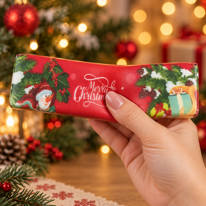 Weihnachts-Butter-Squishy – zufälliges Weihnachtsdesign