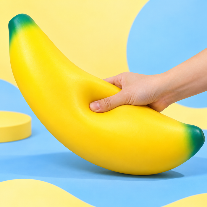 XXL Bananen-Squishy – 45 cm großes Squeeze Toy