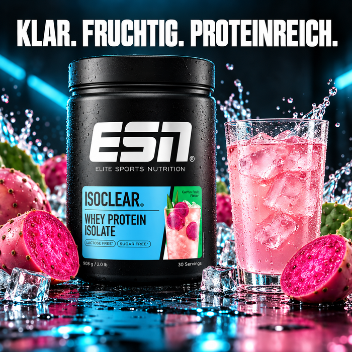 ESN ISOCLEAR Cactus Fruit – Whey Protein Isolate, 908 g