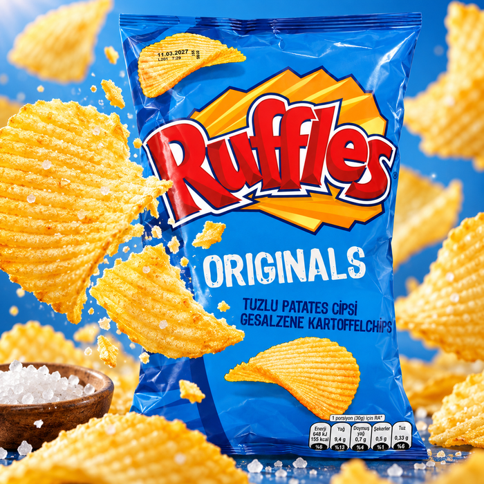 Ruffles Originals 10er-Vorratskarton – 10 × 150 g