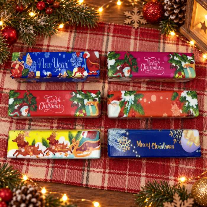 Weihnachts-Butter-Squishy – zufälliges Weihnachtsdesign