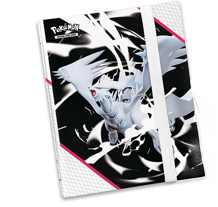 Pokémon KP10.5 Ordner – Weiße Flammen | 9-Pocket Album im Reshiram-Design | Platz für 360 Karten | Mit Heartforcards® Versandschutz
