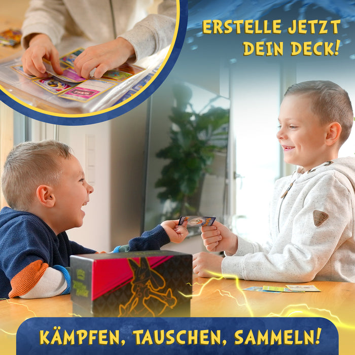 Pokemon Karten deutsche 10x inkl. 1 Garantierte Holo Karte Original für Sammler & Fans aus aktuellen Sets
