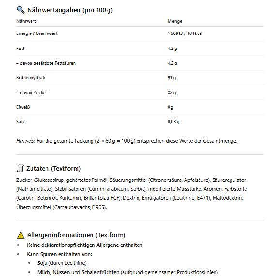 2x Hitschies Brizzl UFO Pops gefriergetrocknet | 2x 50g | Fruchtiger Space-Genuss mit kosmischem Crunch