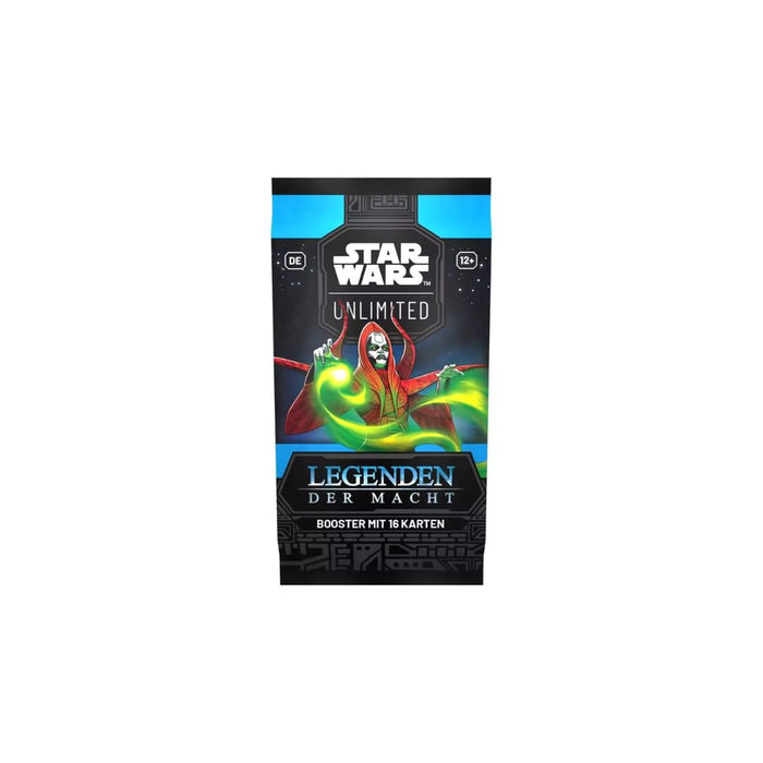 Star Wars: Unlimited – Legende der Macht 3er Booster Pack – Trading Card Game – 16 Karten pro Booster – Deutsch