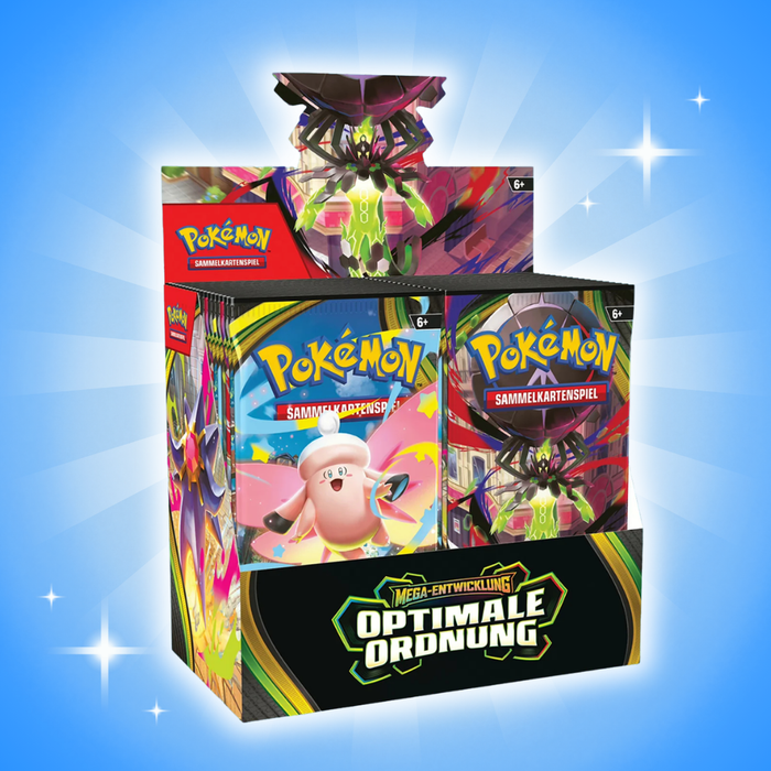 Pokémon Optimale Ordnung Display – Deutsch, 36 Boosterpacks