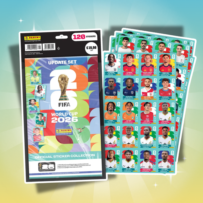 Panini FIFA World Cup 2026™ Sticker Update Set – 120 Sticker