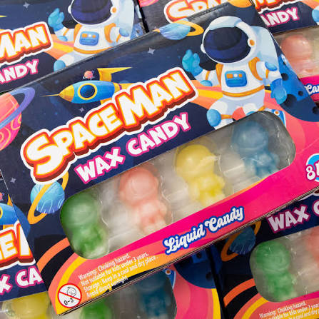 Nubbee Astronauts Wax Candy Fruity – Flüssige Süßigkeit mit Fruchtfüllung 24 g