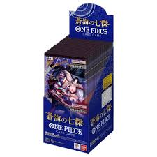 One Piece Card Game OPK-14 The Azure Sea's Seven – Korean Booster Display – 24 Booster Packs
