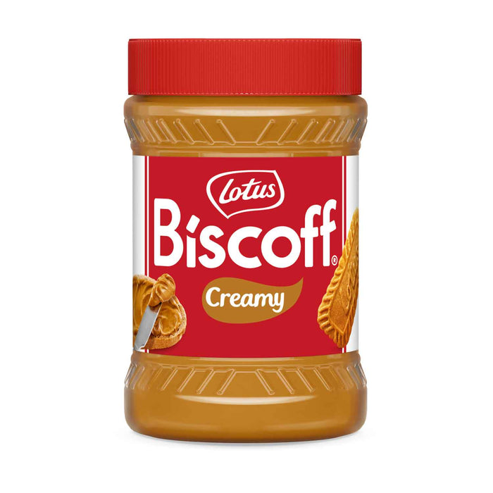 Lotus Biscoff The Original Speculoos Creamy – Cremiger Karamellgebäck-Aufstrich 400 g