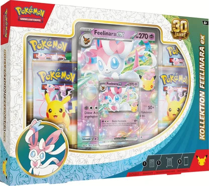 Pokémon 30 Jahre Feelinara-ex Kollektion – 30th Anniversary – Deutsch