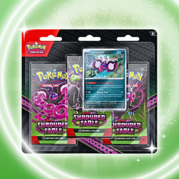 Pokémon Scarlet & Violet 6.5 – Shrouded Fable 3 Booster Blister | Englisch