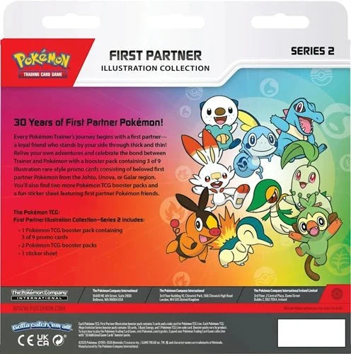Pokémon TCG First Partner Illustration Collection – Series 2 – Englisch