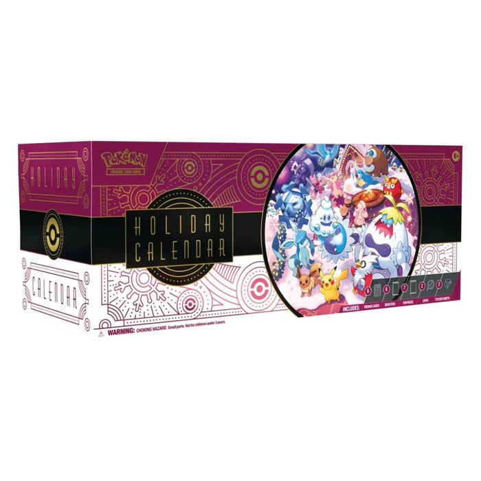 Pokémon TCG: Adventskalender 2025 – Koreanische Edition | 25 Überraschungen zum Fest + Heartforcards® Versandschutz