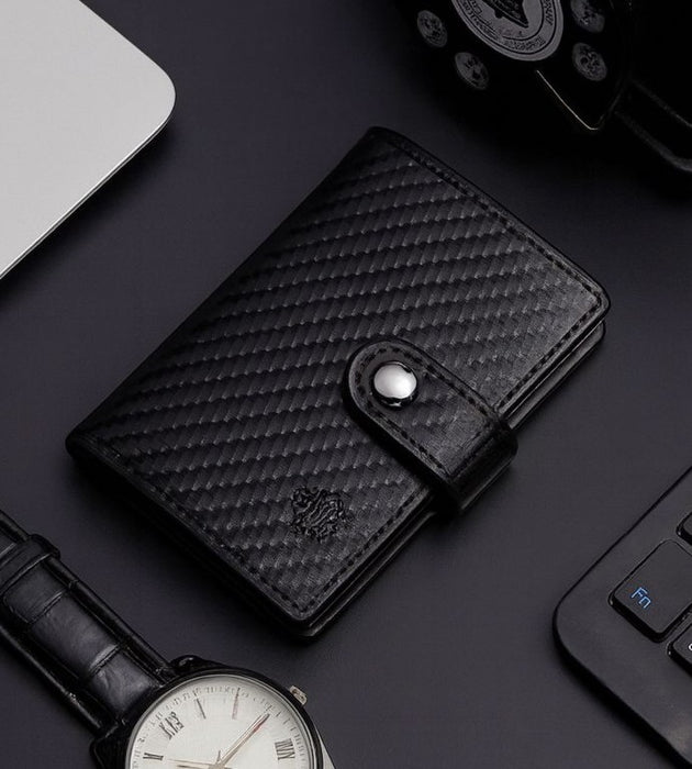 Hochwertiger Geldbeutel mit Karten-Schnellzugriff – langlebig & kompakt | RFID-Schutz | Brieftasche für Damen & Herren