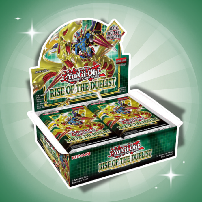 Yu-Gi-Oh! Rise of the Duelist Display Deutsch – 24 Booster à 9 Karten